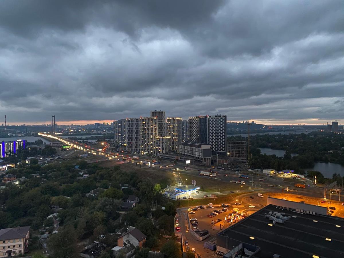 Apartments With Dnipro View Kyiv Exterior foto