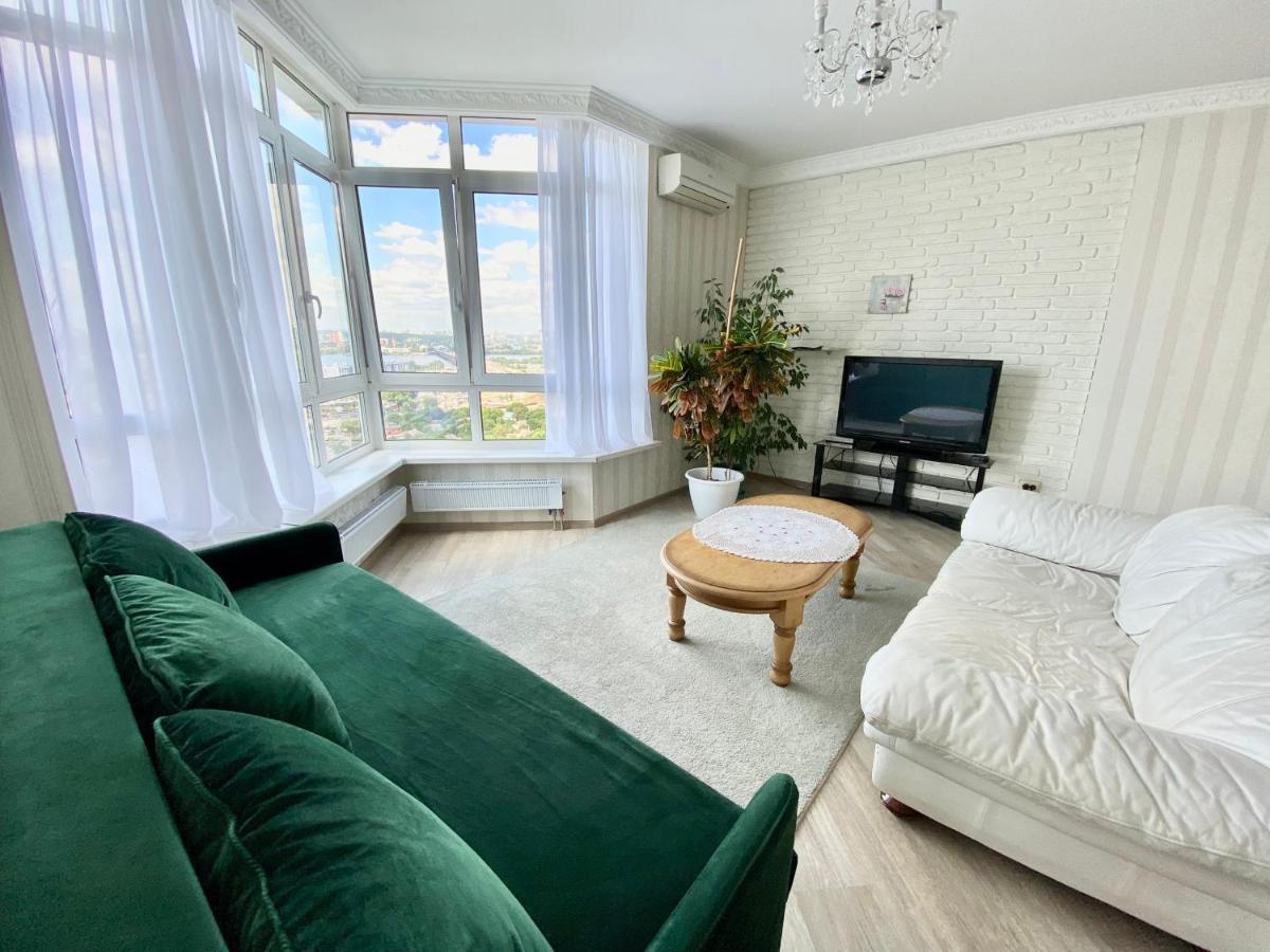 Apartments With Dnipro View Kyiv Exterior foto