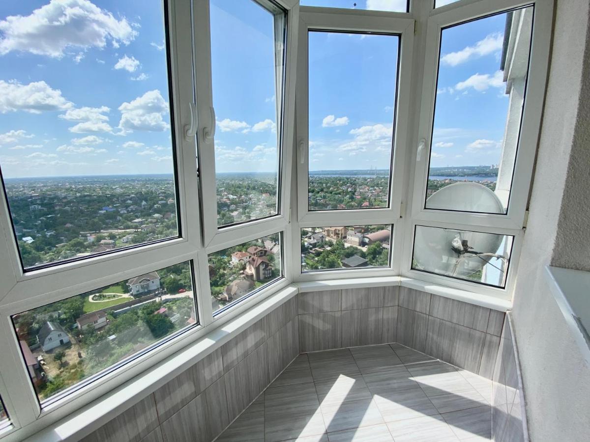 Apartments With Dnipro View Kyiv Exterior foto